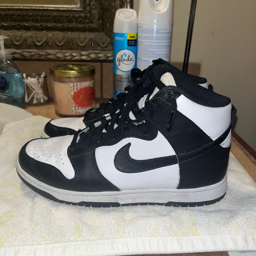 Nike dunks Black and White Athletic Shoes